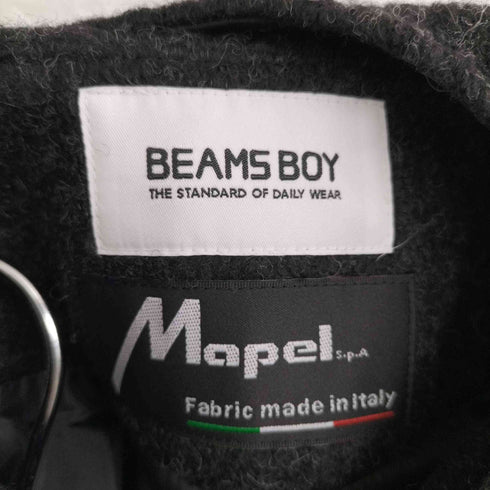 ビームスボーイ BEAMS BOY フリンジ デタッチカラー ブルゾン レディース