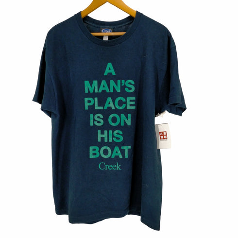 クリーク アングラーズデバイス creek anglers device フロントプリントS/S TEE メンズ JPN:L
