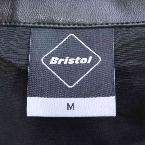 エフシーレアルブリストル / エフシーアールビー F.C.Real Bristol/ F.C.R.B. SYNTHETIC LEATHER BLOUSON シンセティック レザーブルゾン メンズ JPN:M
