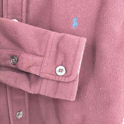 ポロバイラルフローレン Polo by RALPH LAUREN スモールポニー刺繍 パイル地 L/Sシャツ メンズ JPN:M