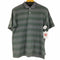 ステューシー Stussy 90s 紺タグ コットンポリ ボーダーポロシャツ メンズ import:M