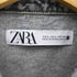 ザラ ZARA WASHED OVERSIZED JACKET ウォッシュ オーバーサイズ ジャケット レディース import:L