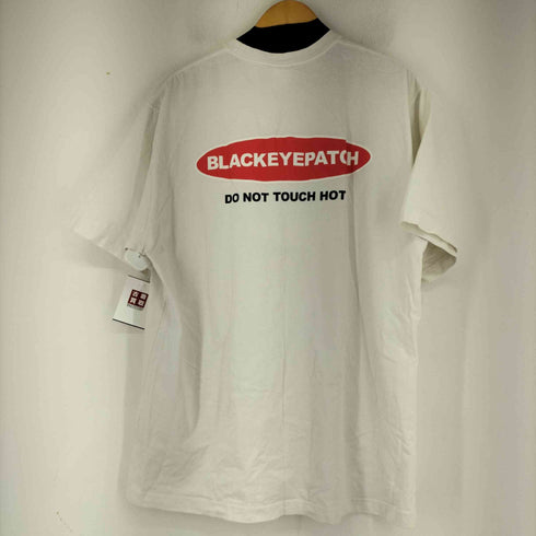 ザブラックアイパッチ THE BLACK EYE PATCH 22SS ラベルロゴTシャツ (DANGER HOT LABEL TEE) メンズ JPN:L