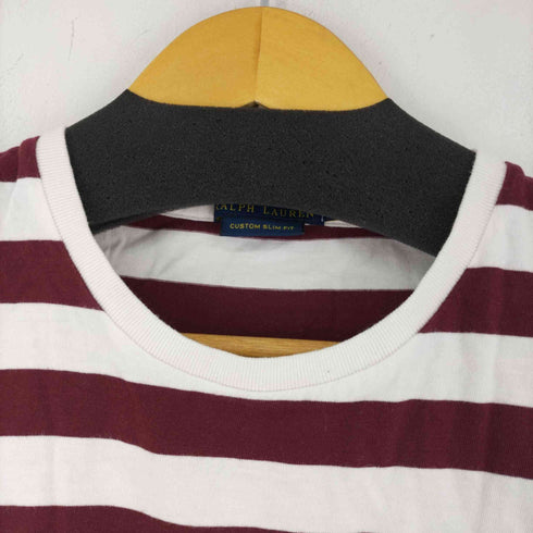 ポロラルフローレン POLO RALPH LAUREN ビッグポニー刺繍 アームナンバリング ボーダーTシャツ メンズ JPN:S