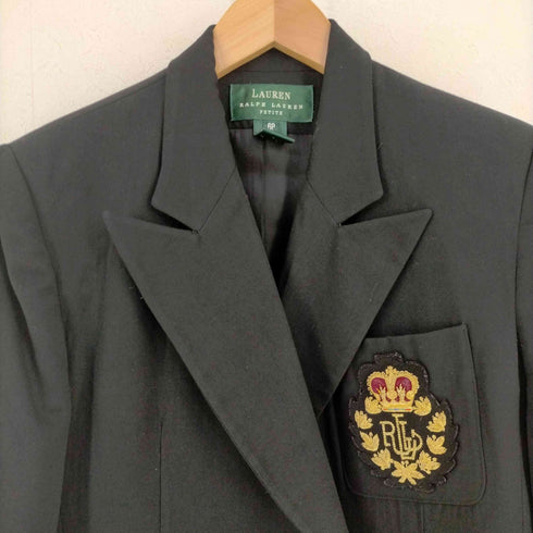 ローレンラルフローレン LAUREN RALPH LAUREN MADEIN USA ダブル テーラードジャケット 金ボタン レディース 6P