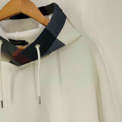 ブラックレーベルクレストブリッジ BLACK LABEL CRESTBRIDGE パーシャルチェックフーディー プルオーバーパーカー メンズ LL