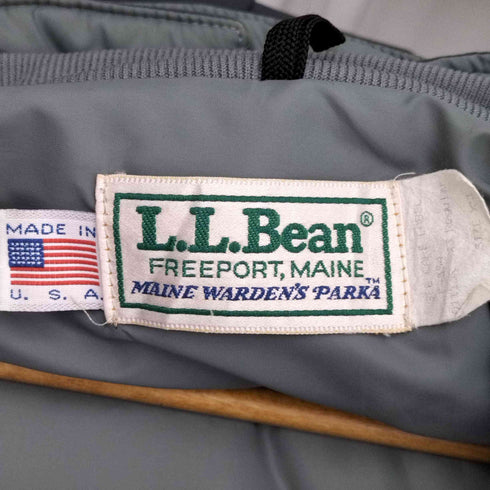 エルエルビーン L.L.Bean 80s MADE IN USA ナイロン中綿フーディコート GORE-TEX メンズ import:XXL