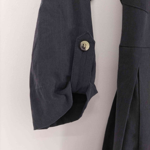 ザラ ZARA フラップポケット シャツワンピース レディース import:M