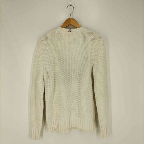トミーヒルフィガー TOMMY HILFIGER フラッグデザイン ケーブルニット メンズ import:M