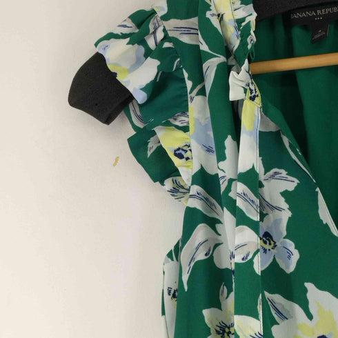 バナナリパブリック BANANA REPUBLIC 花柄フリルワンピース レディース 4