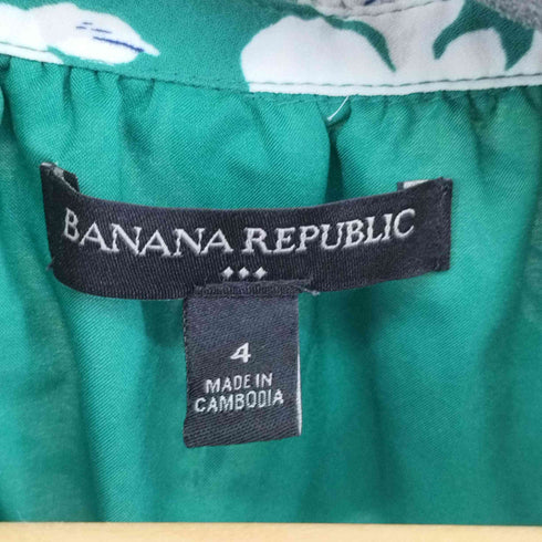 バナナリパブリック BANANA REPUBLIC 花柄フリルワンピース レディース 4
