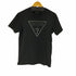 ゲス GUESS トライアングルロゴ フロントプリントTシャツ メンズ import:XS