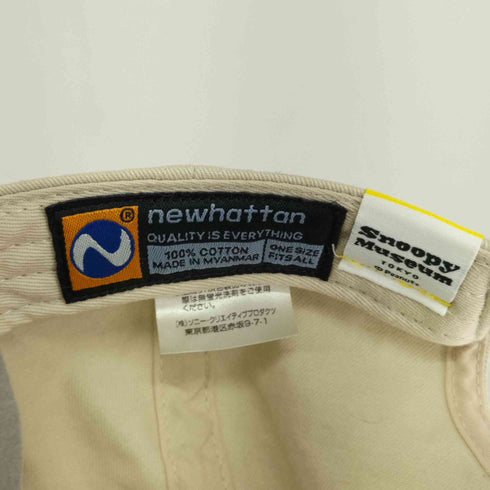 ニューハッタン NEWHATTAN キャラクターロゴキャップ レディース