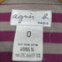 アニエスベー agnes b. PARIS ボーダーロンT レディース JPN:0