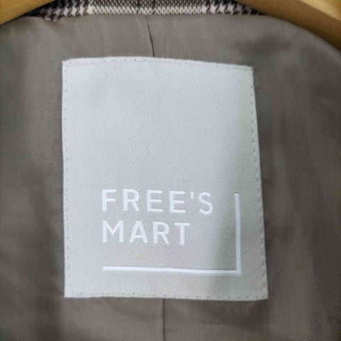 フリーズマート FREE'S MART チェック柄ダブルブレストジャケット レディース FR