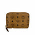 エムシーエム MCM MINI AREN ジップ ウォレット ヴィセトスオリジナル コニャック COGNAC ラウンドジップウォレット メンズ ONE SIZE