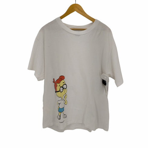 タルテックス TULTEX 90S ROCKY and BULLWINKLE 両面プリントTシャツ シングルステッチ コピーライト1993 メンズ import:XL
