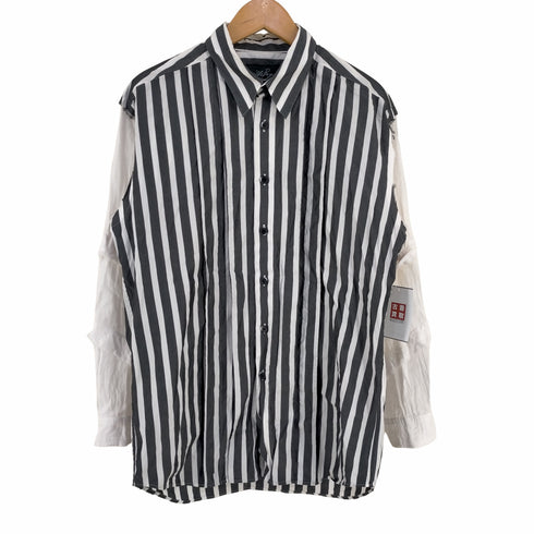 ミルク ボーイ MILK BOY TUCKED GAUZE 再構築 シャツ メンズ