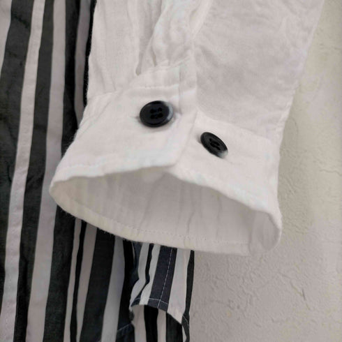 ミルク ボーイ MILK BOY TUCKED GAUZE 再構築 シャツ メンズ