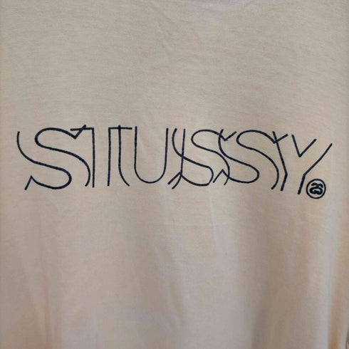 ステューシー Stussy 90S USA製 紺タグ ロゴプリントTシャツ メンズ import:L