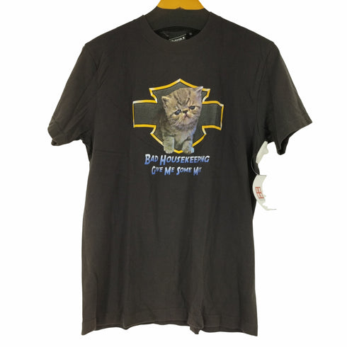 ビームスティー BEAMS T 猫プリント クルーネックS/Sカットソー メンズ JPN:M
