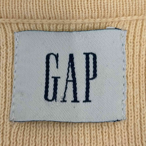 ギャップ Gap 90S 香港製 Vネックコットンベスト メンズ JPN:M