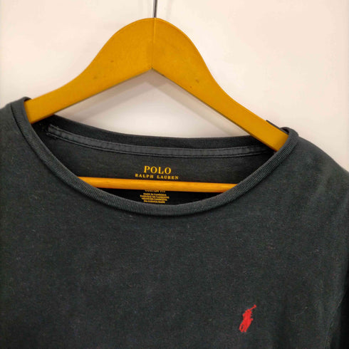 ポロラルフローレン POLO RALPH LAUREN CUSTOM FIT ポニー刺しゅう L/STシャツ メンズ import:L