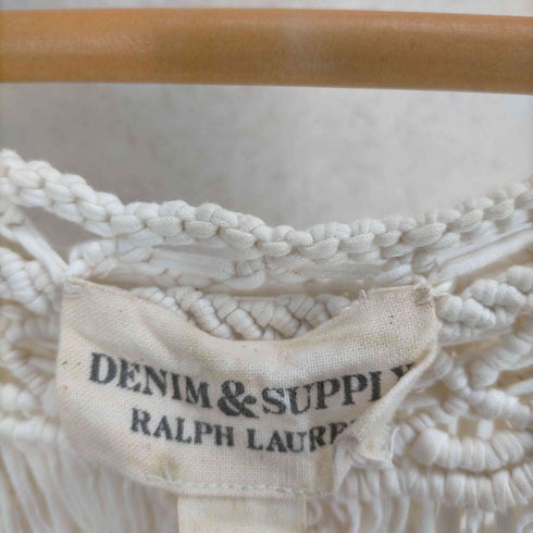 デニムアンドサプライ ラルフローレン DENIM & SUPPLY RALPH LAUREN マクラメキャミソール レディース JPN:XS