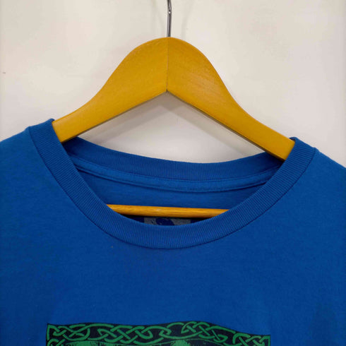 Glue Skateboards GLUE BOTANICA TEE ROYAL メンズ import:XL