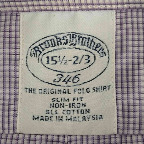 ブルックスブラザーズ 346 BROOKS BROTHERS ボタンダウンドレスシャツ メンズ 15 1/2-2/3