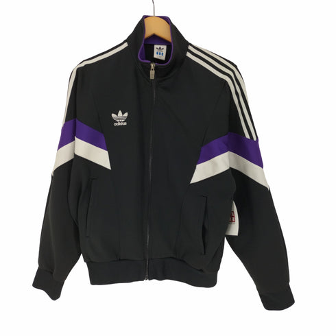 アディダスオリジナルス adidas Originals 90S デサント製 トレフォイルロゴ刺繍 3ストライプ マルチカラー トラックジャケット メンズ 98-6
