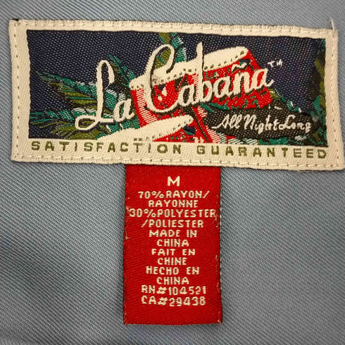 la cabana レーヨンワークシャツ ボックス メンズ JPN:M