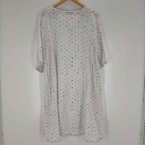 アノキ ANOKHI インド製 総柄 スリットワンピース レディース S/M