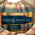 ラルフローレン RALPH LAUREN BLAKE インド綿 ポニー刺繍 チェック 半袖シャツ メンズ import:L