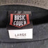 ベーシック カバー BASIC COVER バックプリント クルーネックS/Sカットソー メンズ JPN:L