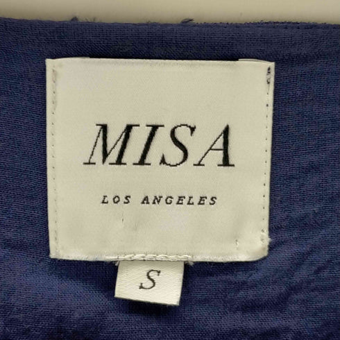 ミサロサンゼルス MISA 刺繍 ティアードワンピース レディース S