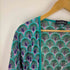 LOUIS KHAN PEACOCK 刺繍 LUXE ローブ レディース