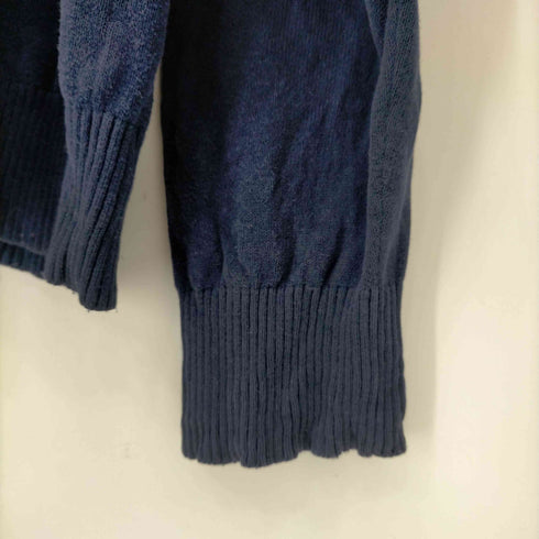 トミーヒルフィガー TOMMY HILFIGER ロゴ刺繍 コットン Vネックニット メンズ import:L