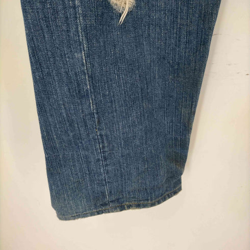 N NUMBER 03AW カート期 パッチワークベロアデニムパンツ メンズ SIZE0 LENGTH28