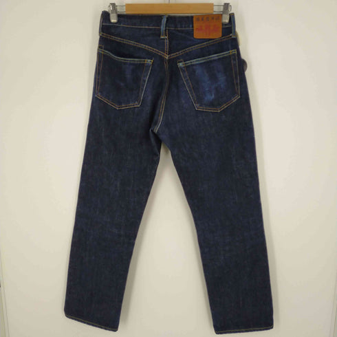 備美藍洋袴 BIBI JEANS 331XX セルビッジ ボタンフライインディゴデニム メンズ 30