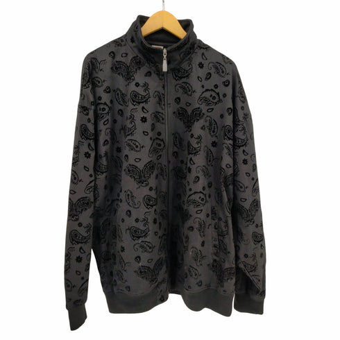 ジョニーブレイズ JOHNNY BLAZE フロッキーペイズリープリントトラックジャケット メンズ 3XL