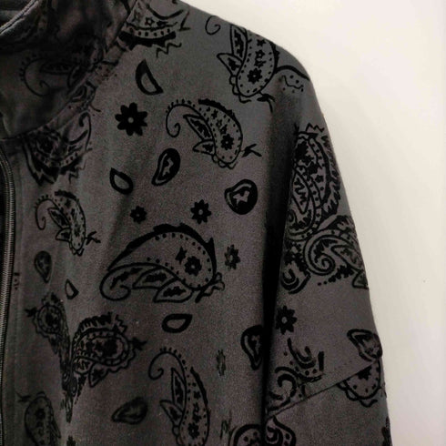 ジョニーブレイズ JOHNNY BLAZE フロッキーペイズリープリントトラックジャケット メンズ 3XL