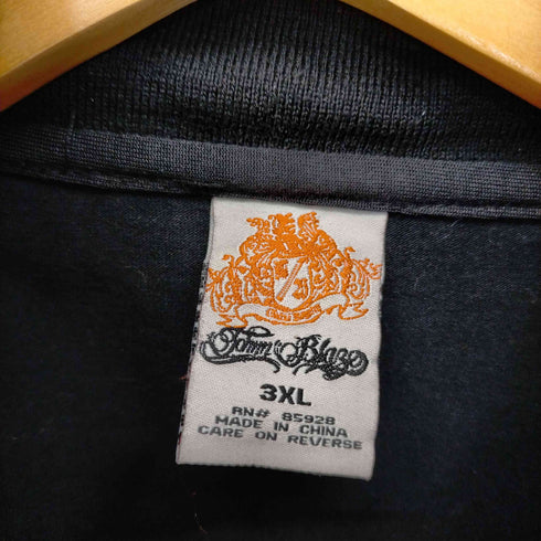 ジョニーブレイズ JOHNNY BLAZE フロッキーペイズリープリントトラックジャケット メンズ 3XL