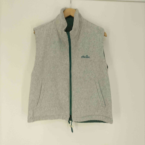 エレッセ ellesse ロゴ刺繍 リバーシブル ベスト メンズ JPN:L