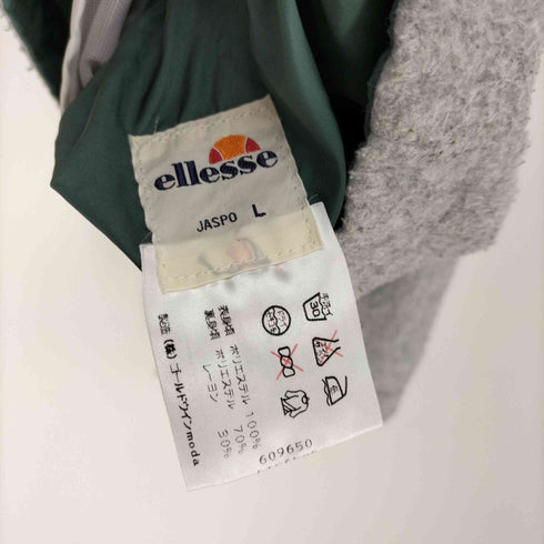 エレッセ ellesse ロゴ刺繍 リバーシブル ベスト メンズ JPN:L