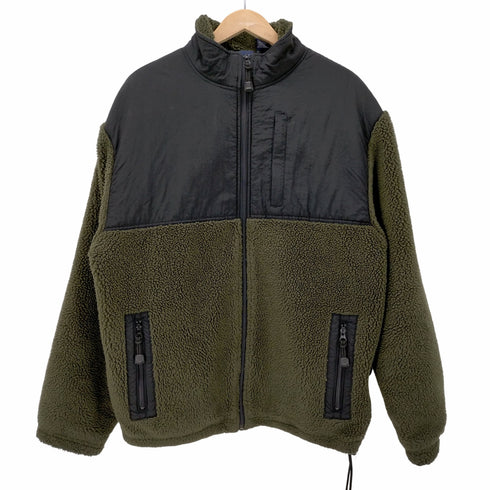 ギャップ Gap OLD GAP 紺タグ 韓国製 ボア フリース ブルゾン メンズ import:L