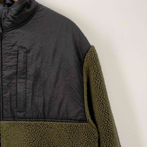 ギャップ Gap OLD GAP 紺タグ 韓国製 ボア フリース ブルゾン メンズ import:L