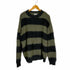 エックスガール X-girl 22AW WIDE STRIPE KNIT TOP レディース ONE SIZE