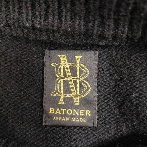 バトナー BATONER カシミア100% ニット メンズ JPN:2