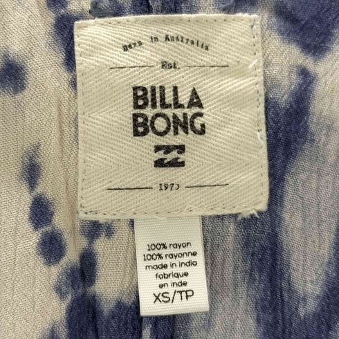 ビラボン BILLABONG タイダイガウン レディース XS